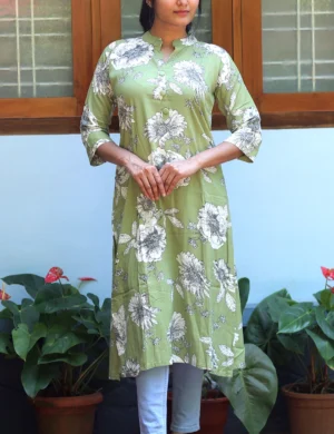 Slitted Kurti - BLR0266