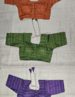 Ikat printed readymade blouses